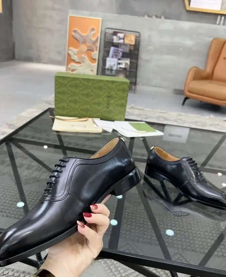 hype Gucci Leather Shoes