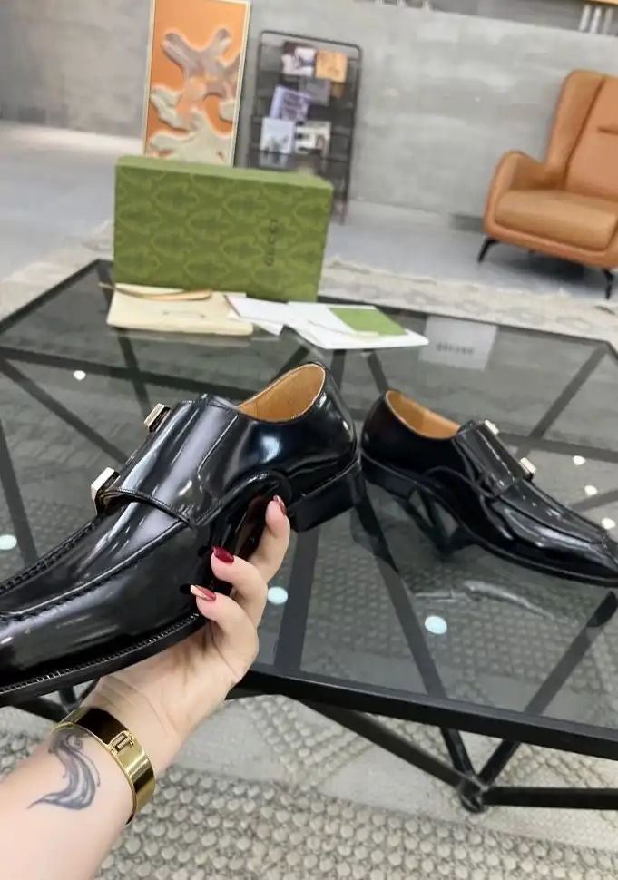 hype Gucci Leather Shoes