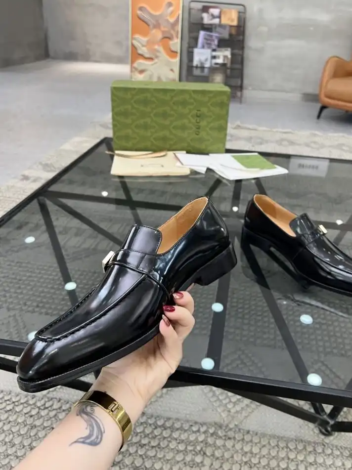 hype Gucci Leather Shoes