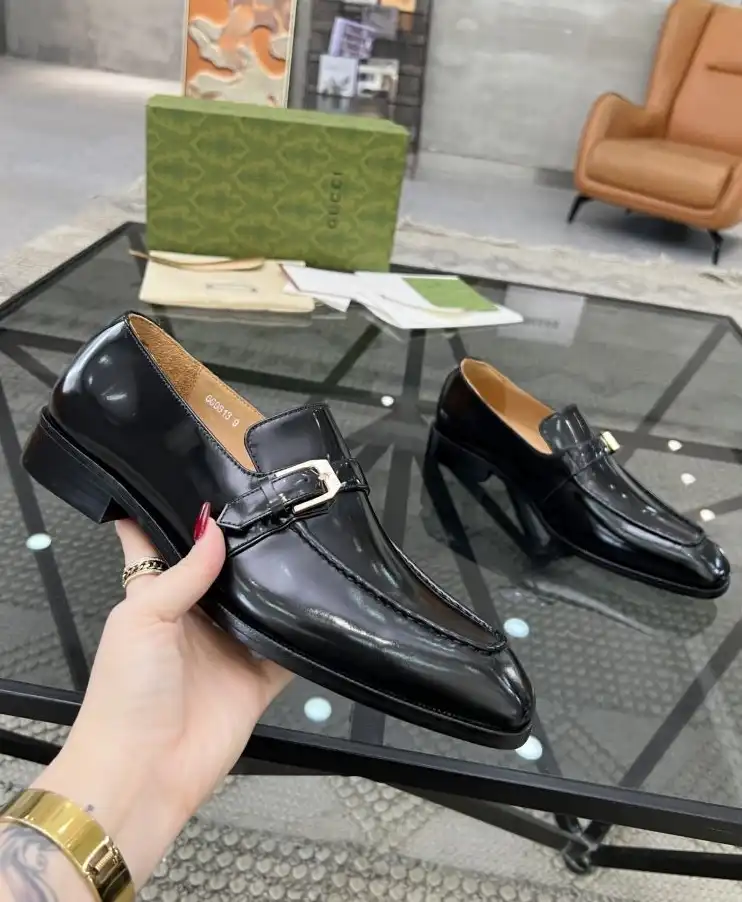 hype Gucci Leather Shoes