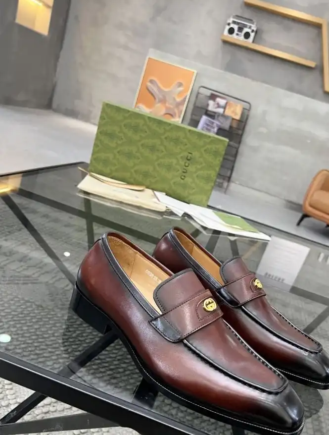 hype Gucci Leather Shoes