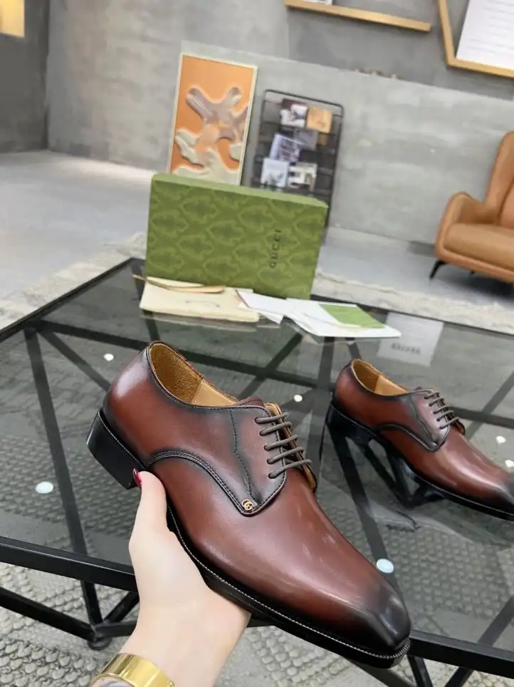 hype Gucci Leather Shoes