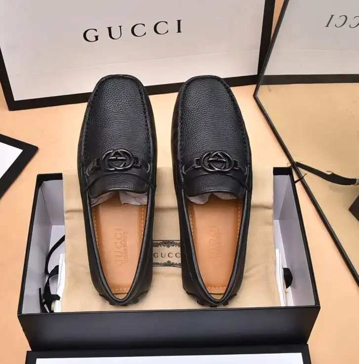 hype Gucci Leather Shoes