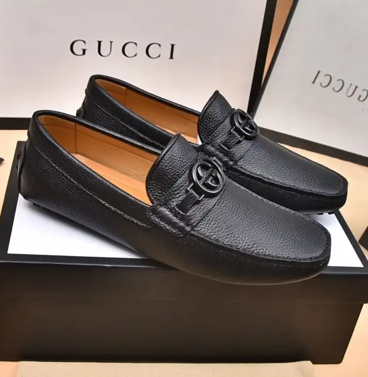 hype Gucci Leather Shoes