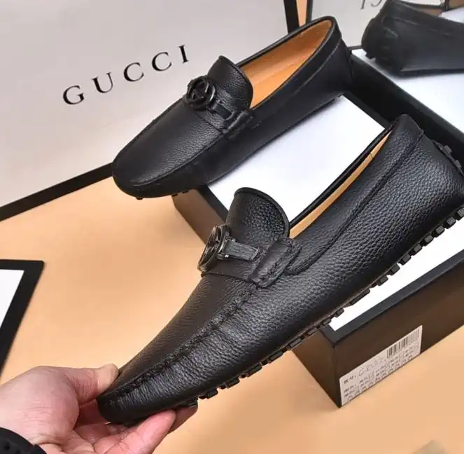 hype Gucci Leather Shoes