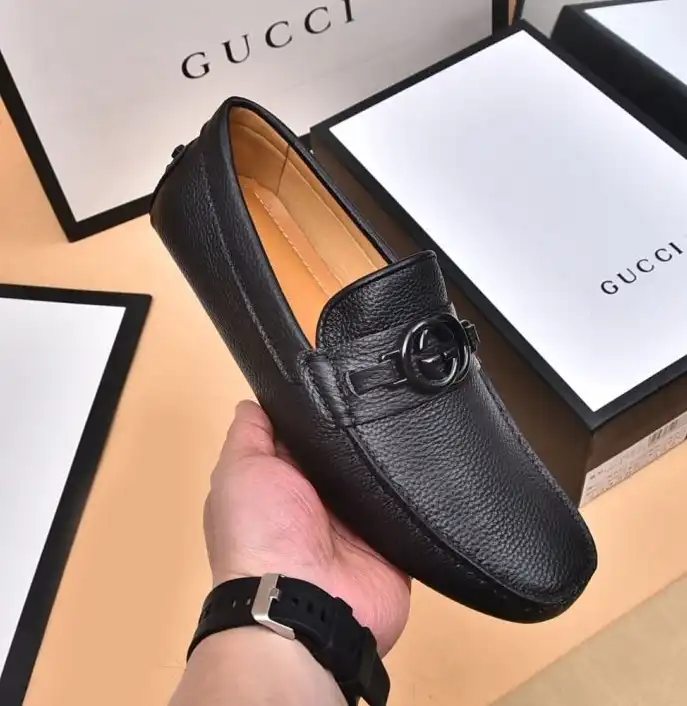 hype Gucci Leather Shoes