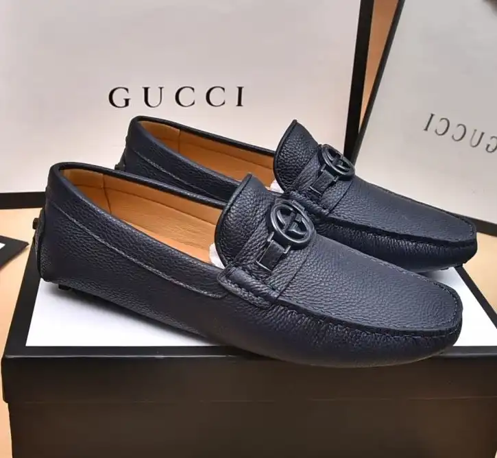 hype Gucci Leather Shoes