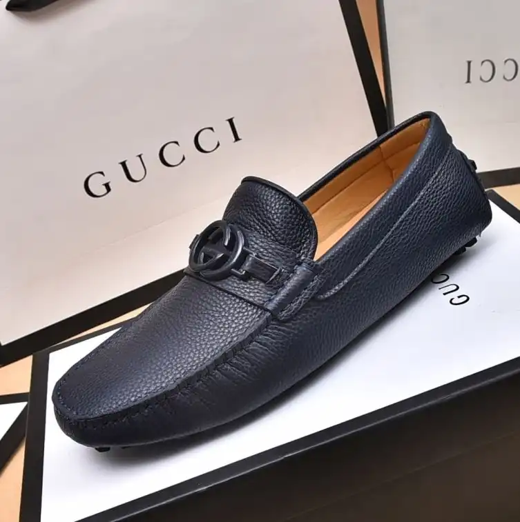 hype Gucci Leather Shoes