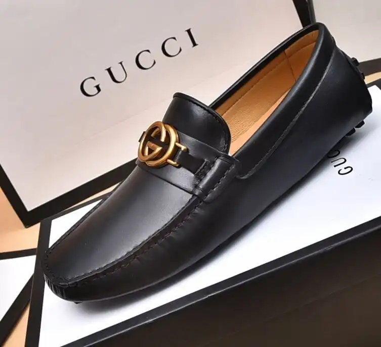 hype Gucci Leather Shoes