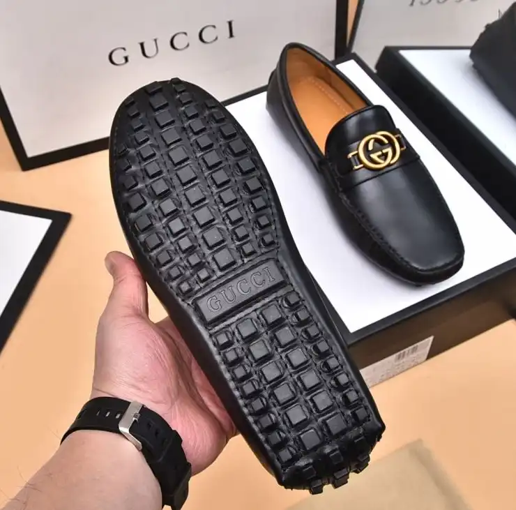 hype Gucci Leather Shoes