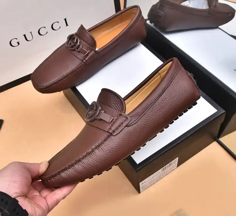 hype Gucci Leather Shoes