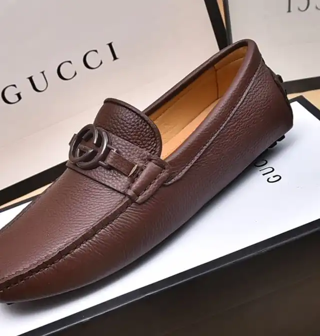 hype Gucci Leather Shoes