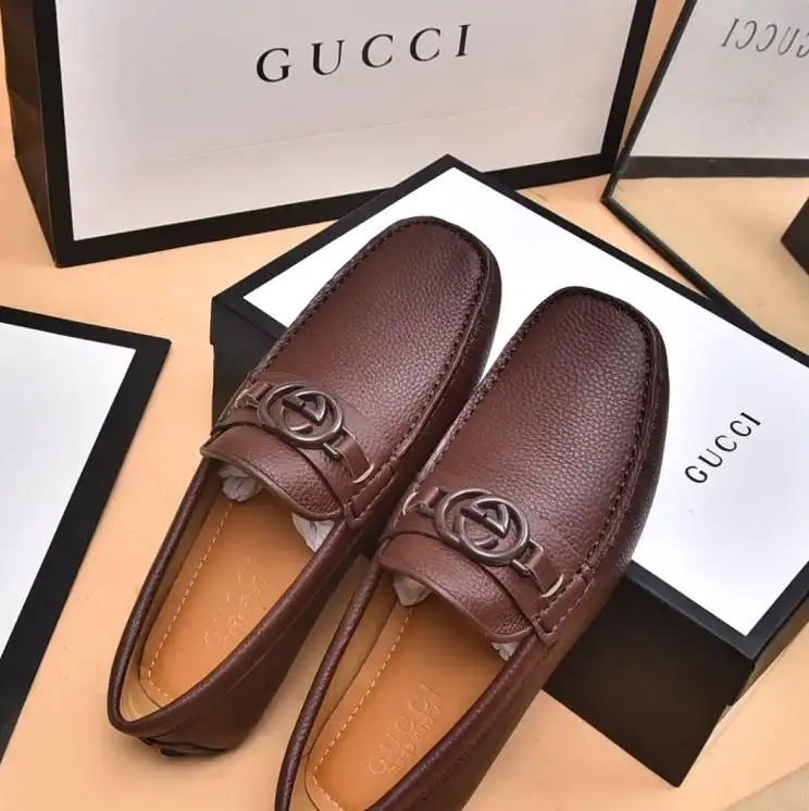 hype Gucci Leather Shoes