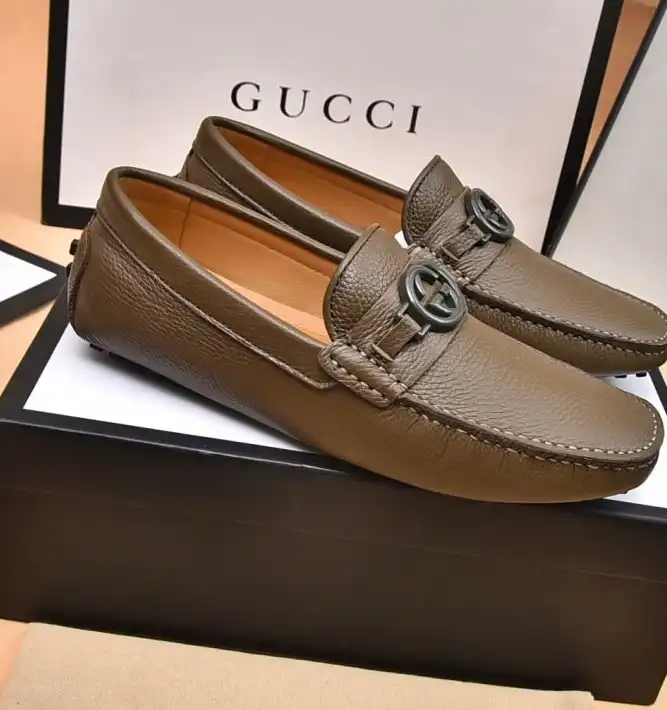 hype Gucci Leather Shoes