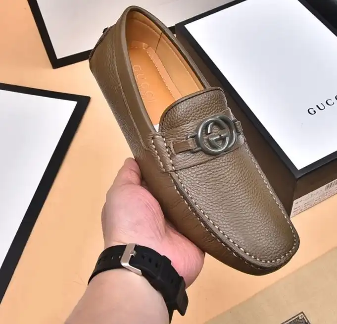 hype Gucci Leather Shoes