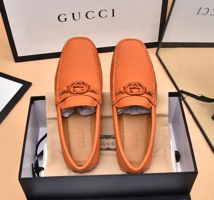 hype Gucci Leather Shoes