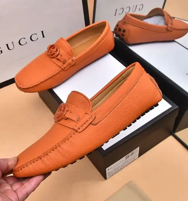 hype Gucci Leather Shoes