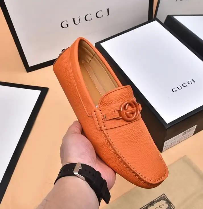 hype Gucci Leather Shoes