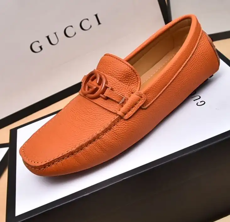 hype Gucci Leather Shoes