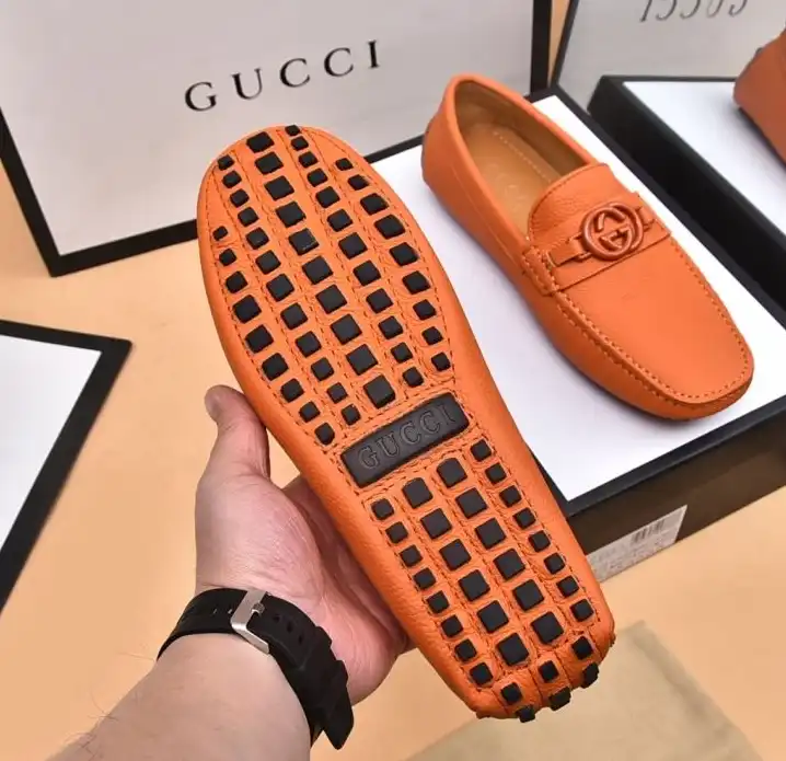 hype Gucci Leather Shoes