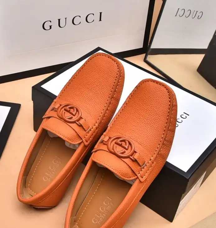 hype Gucci Leather Shoes