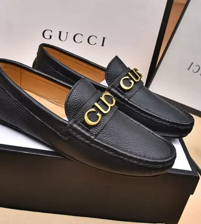 hype Gucci Leather Shoes