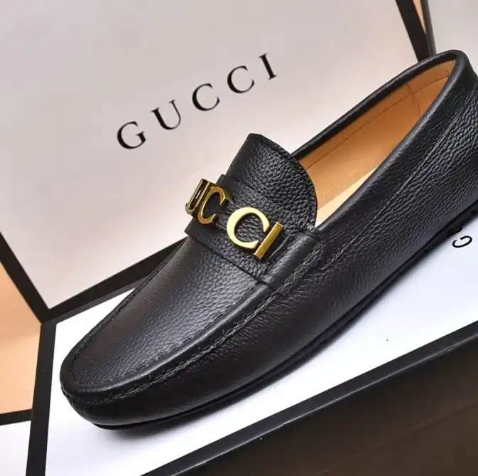 hype Gucci Leather Shoes