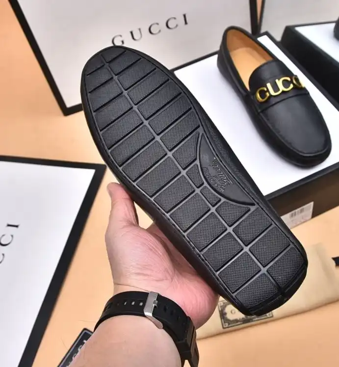 hype Gucci Leather Shoes