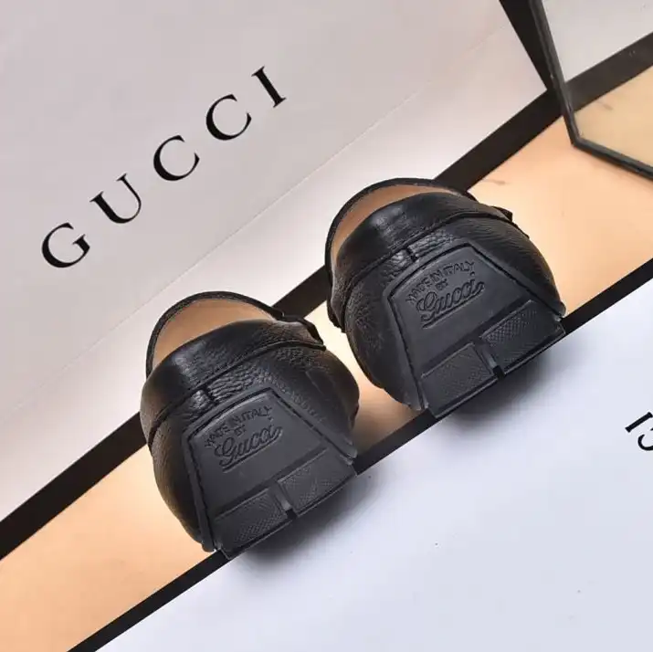 hype Gucci Leather Shoes