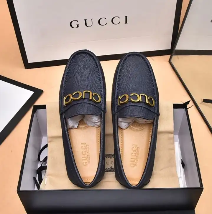 hype Gucci Leather Shoes