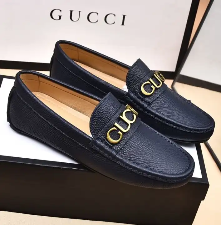 hype Gucci Leather Shoes