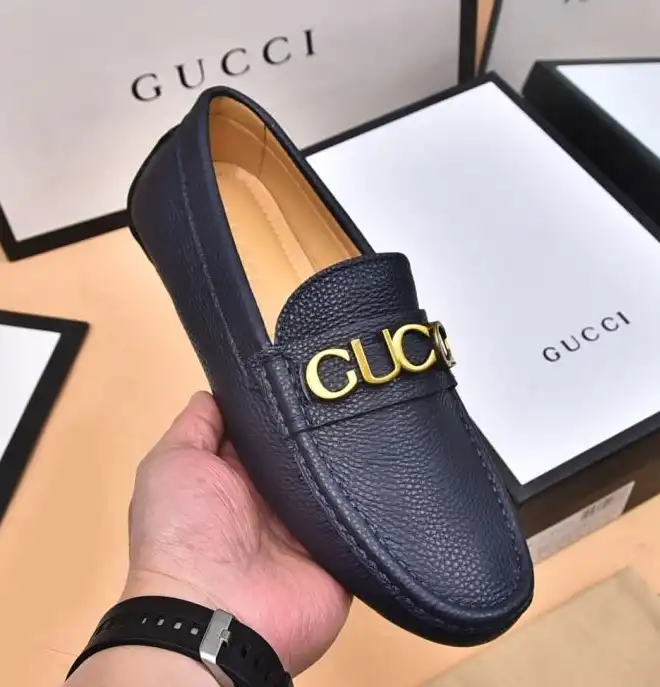 hype Gucci Leather Shoes