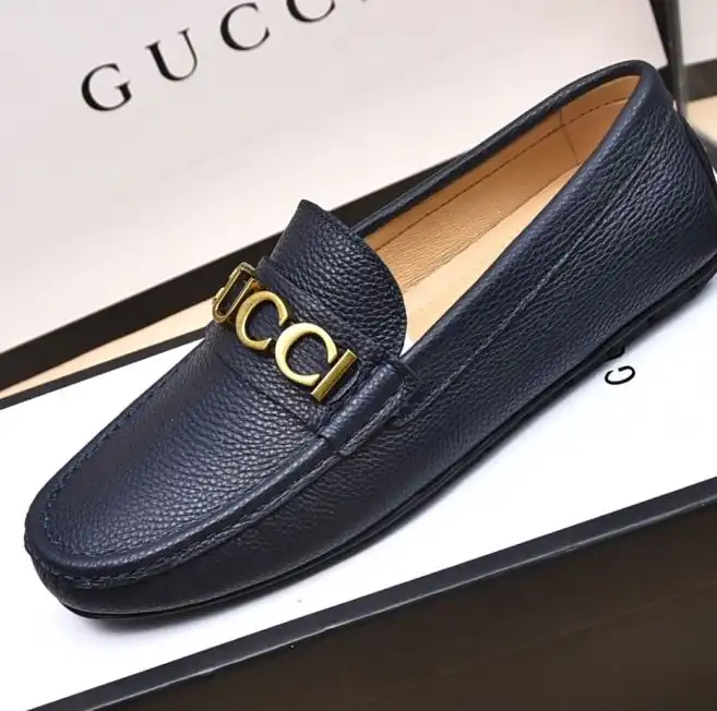 hype Gucci Leather Shoes