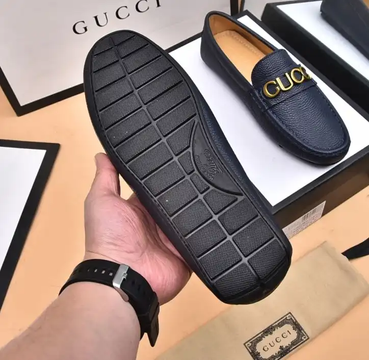 hype Gucci Leather Shoes