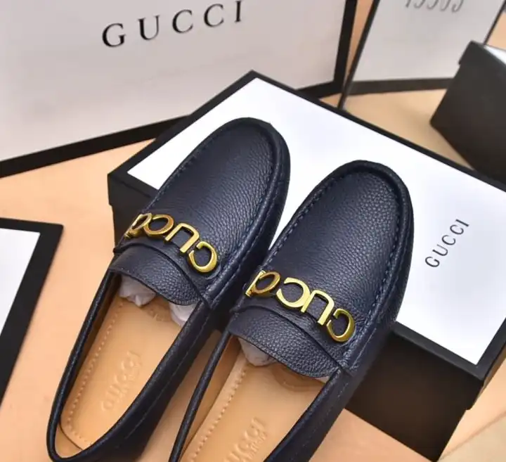 hype Gucci Leather Shoes