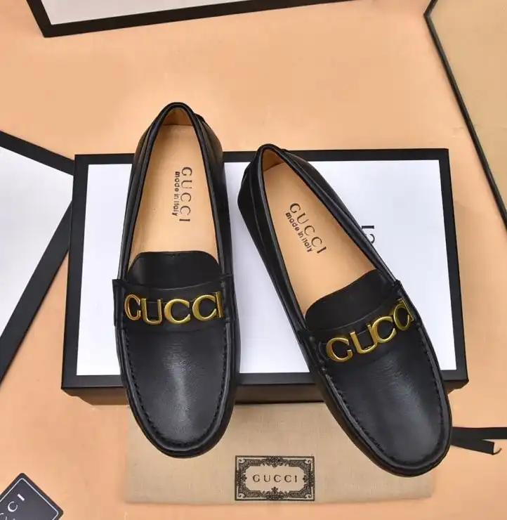 hype Gucci Leather Shoes