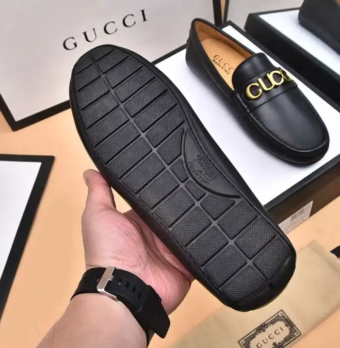 hype Gucci Leather Shoes