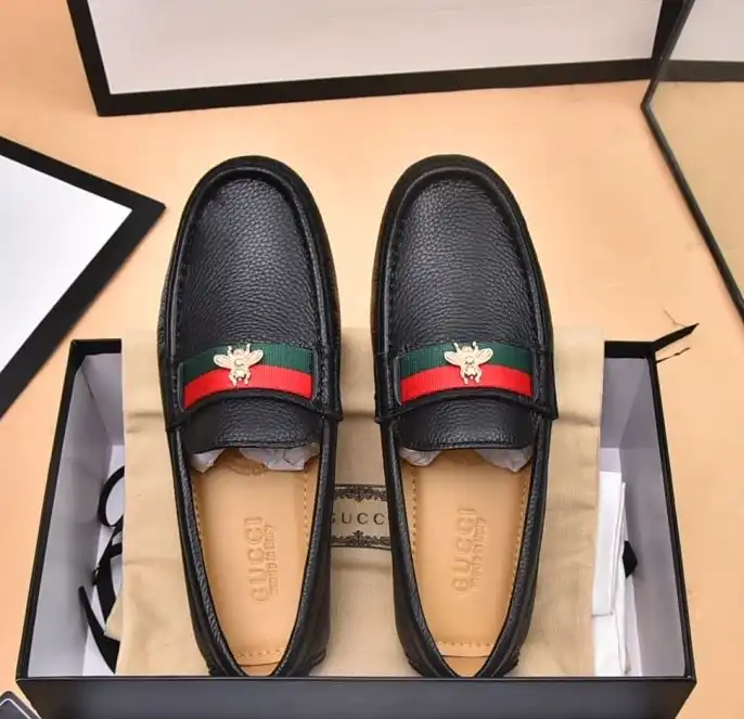 hype Gucci Leather Shoes