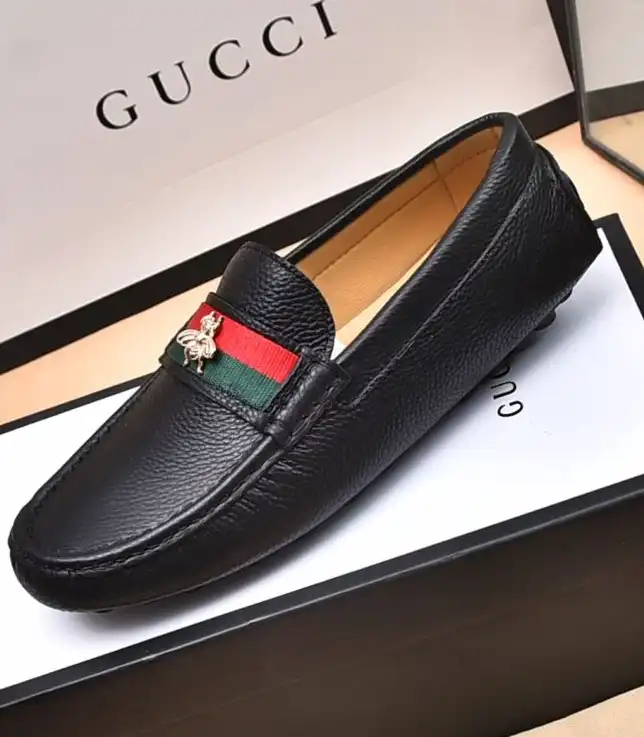 hype Gucci Leather Shoes