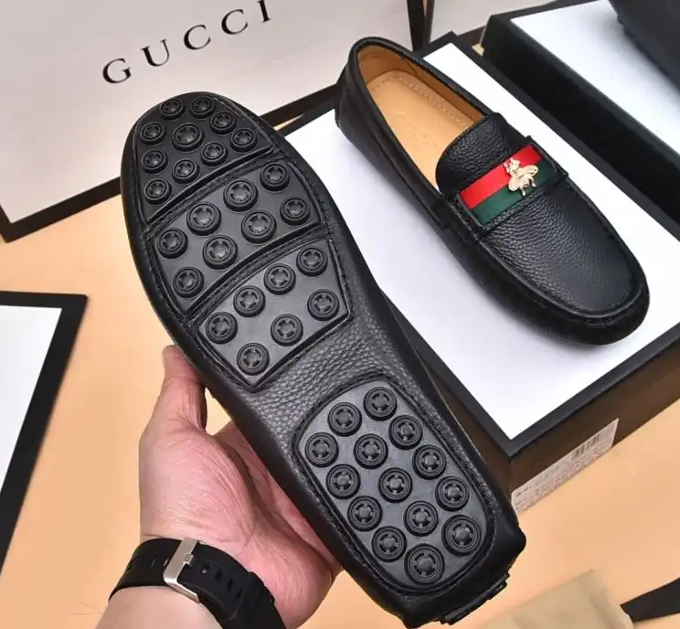 hype Gucci Leather Shoes