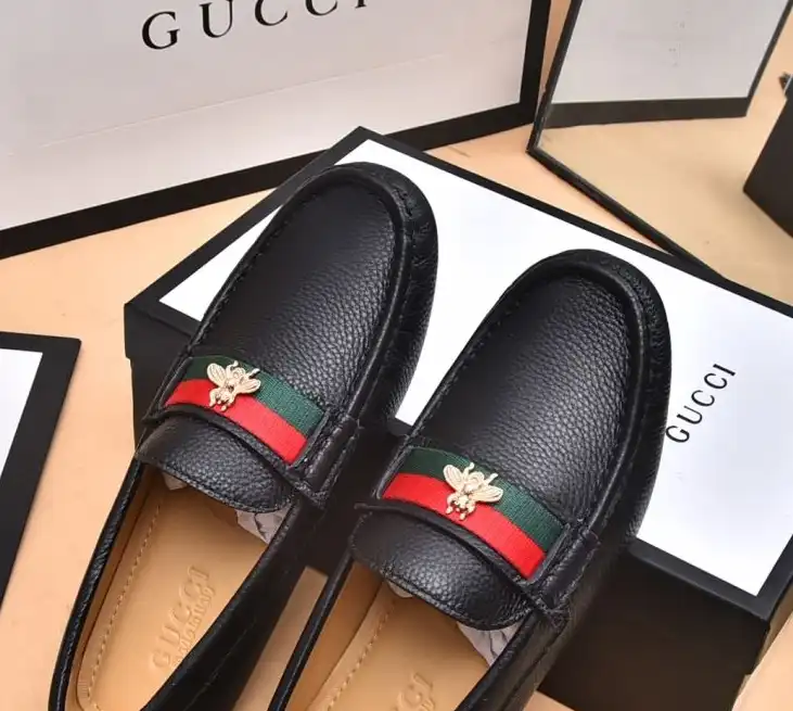 hype Gucci Leather Shoes