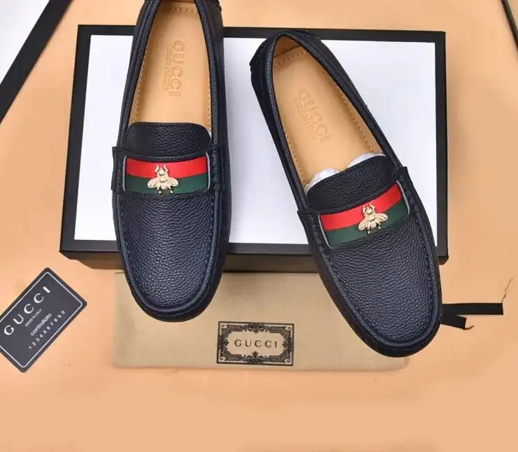 hype Gucci Leather Shoes