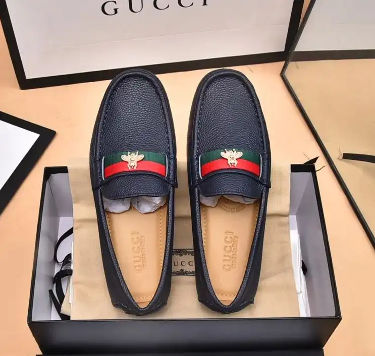 hype Gucci Leather Shoes