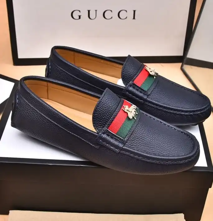 hype Gucci Leather Shoes