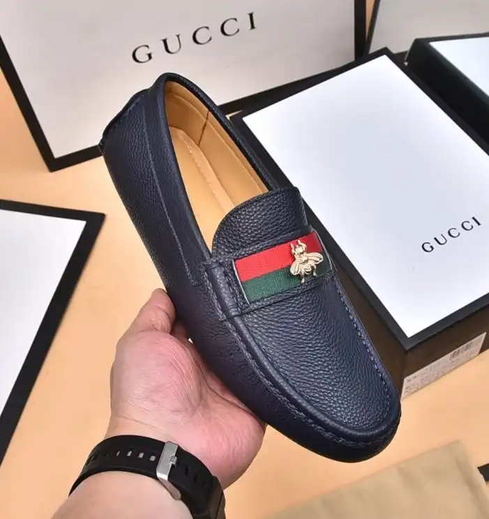 hype Gucci Leather Shoes