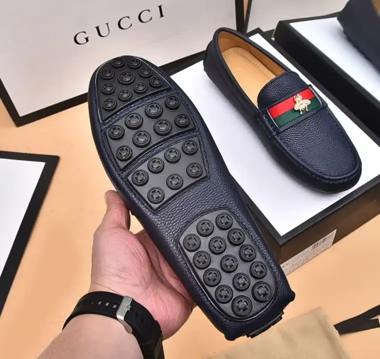 hype Gucci Leather Shoes