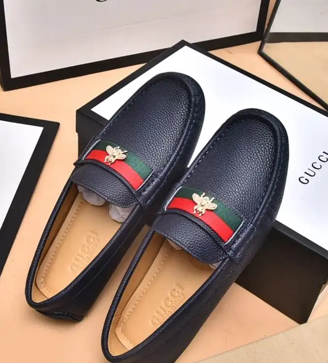 hype Gucci Leather Shoes