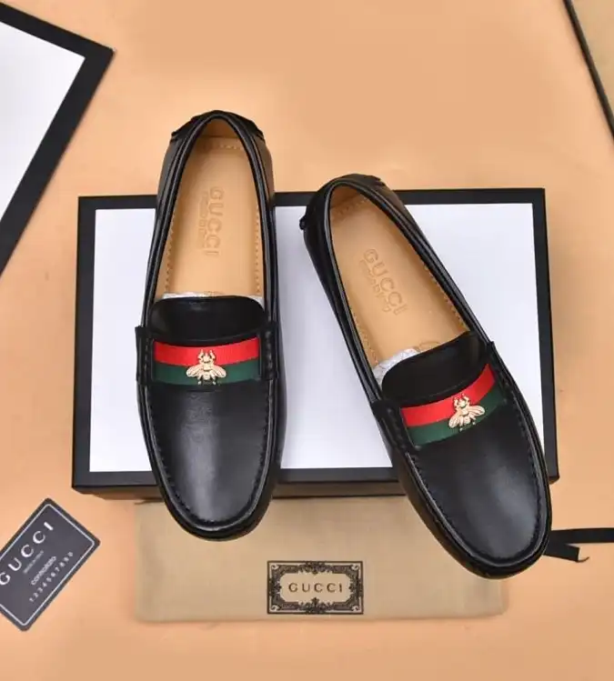 hype Gucci Leather Shoes