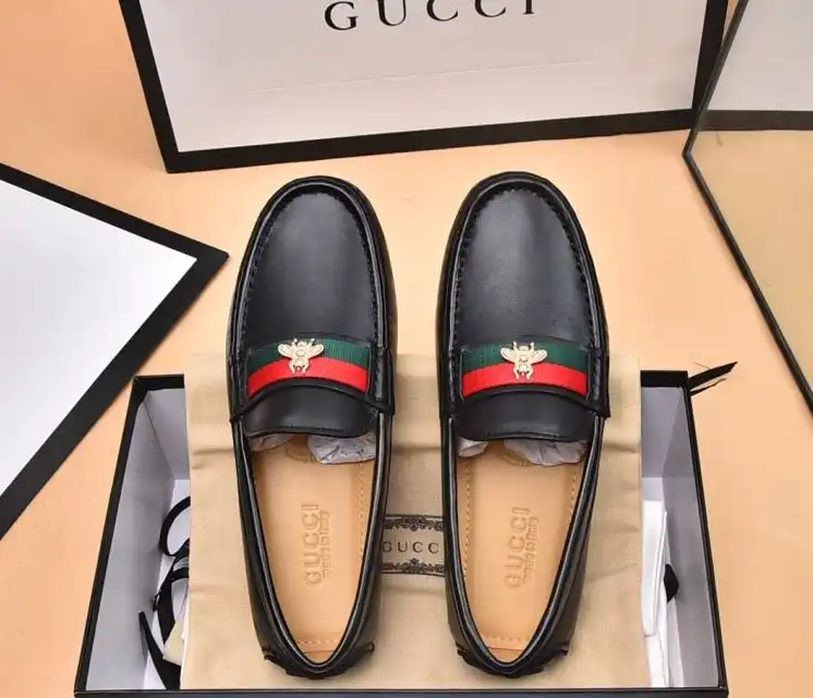 hype Gucci Leather Shoes