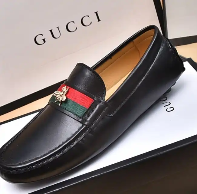 hype Gucci Leather Shoes